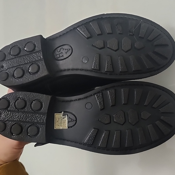 Ash Studded Black Ankle Boots - Picture 14 of 15